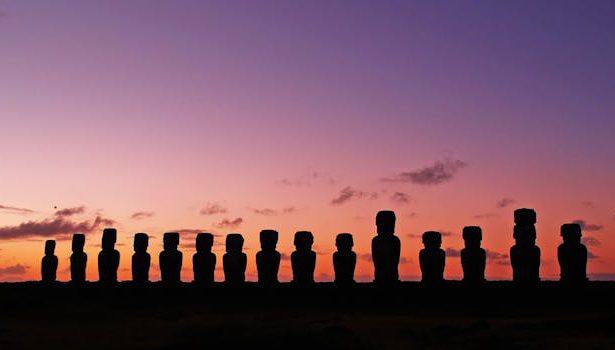 Discover the mysterious Easter Island, with its enigmatic moai statues, a unique destination in the world